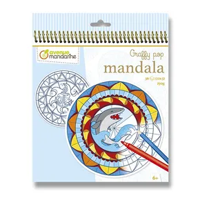 Maľovanky Avenue Mandarine Graffy Pop Mandala pre chlapcov